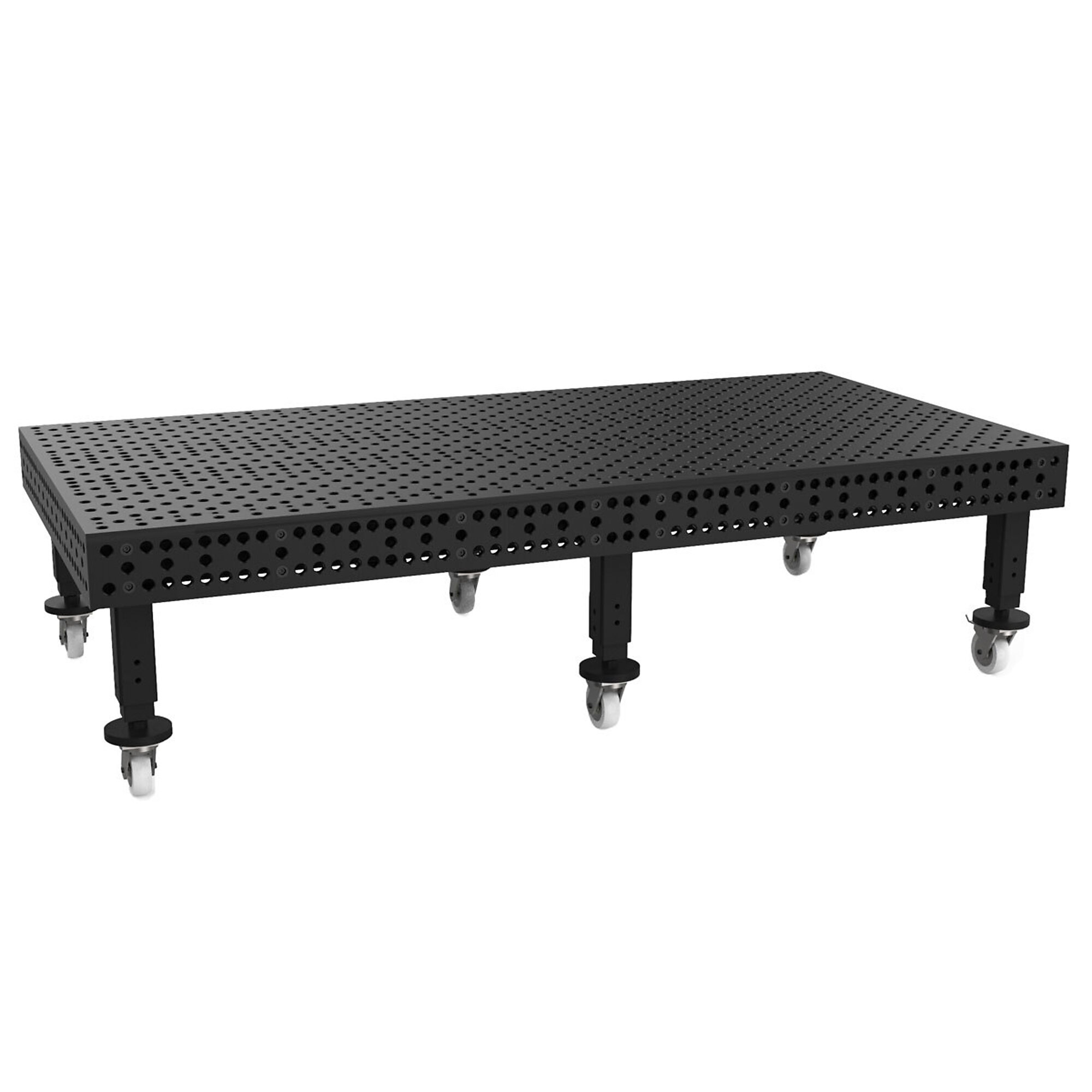 Strong Hand Tools Welding Table, Capacity 4800lb., 118in. x 59in., Model# T28-3015XQ-C1